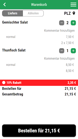 Pizzeria Italiana Emsdetten Screenshot 1