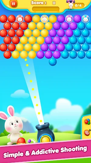 BubbleShooter_BunnyRescue Screenshot 0