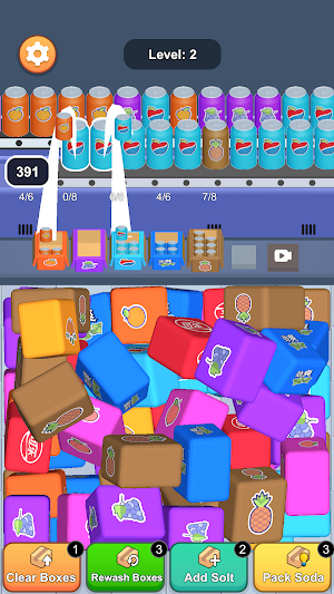 Soda Sort - Color Game Screenshot 2