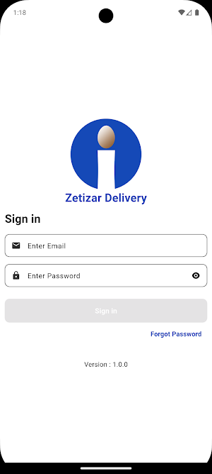 Zetizar Delivery Screenshot 1