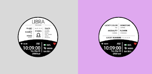Libra Watch Face Wear OS Screenshot 1