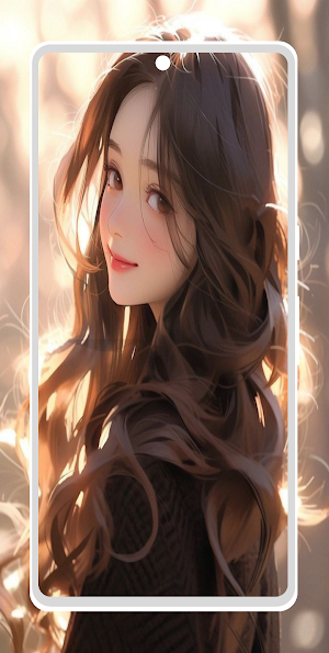 Ai cute Girls wallpapers. Screenshot 0