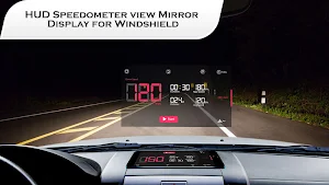 HUD Speedometer for Car – Compass Live Speed Meter Screenshot 0