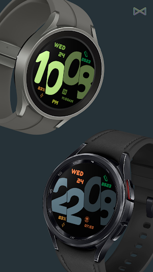 Time Shifts Watch Face Screenshot 2