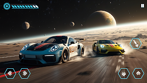 Space Car Racing Games Offline Screenshot 3
