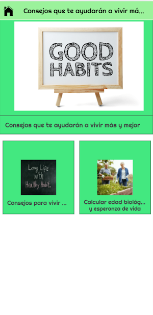 Healthy living habits Screenshot 2