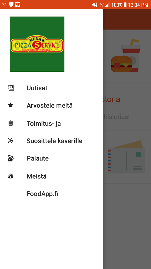 Pizza Service Haaga Screenshot 1