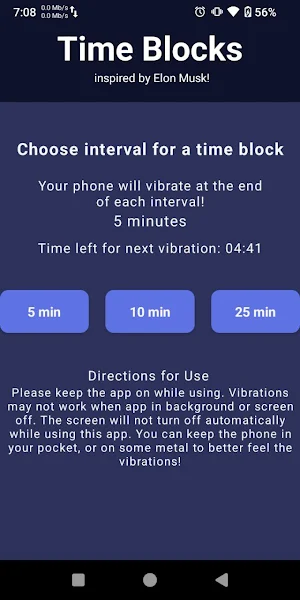 TimeBox Screenshot 2