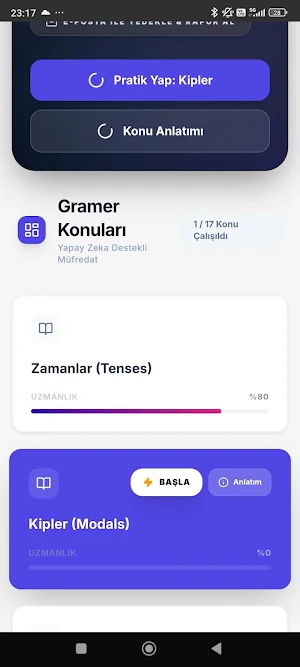 YDS Gramer Ustası - AI Coach Screenshot 1