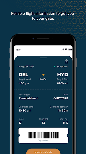 Hoi – Airport Companion, Flight Tracker, Shopping Screenshot 1