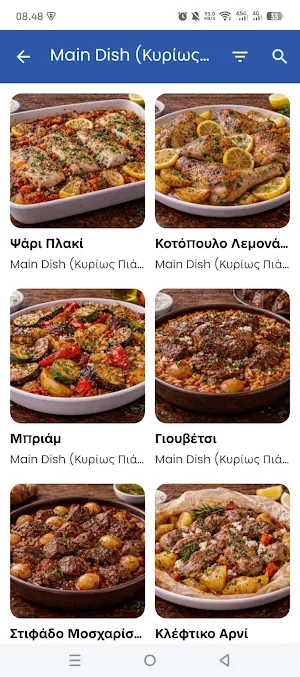 FoodGreek Screenshot 2
