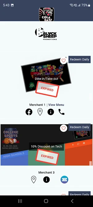 ColaEats - The Discount Card Screenshot 1