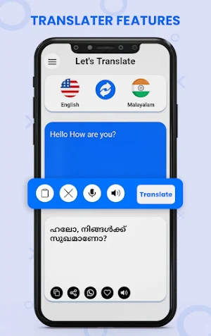 Malayalam  English Translator Screenshot 3