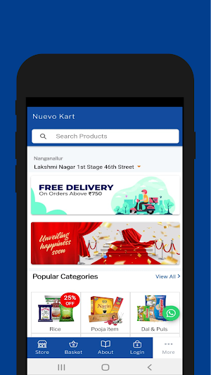 Nuevokart Groceries Screenshot 1