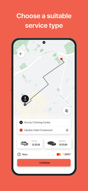 135Taxi - Your Rides Screenshot 1