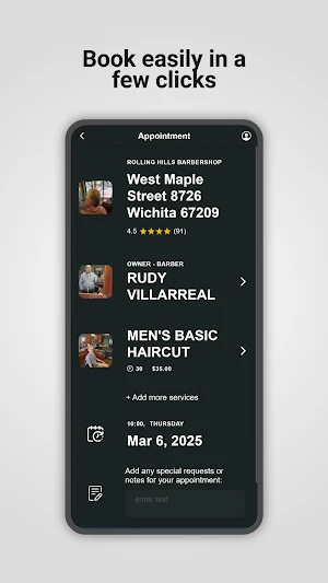 ROLLING HILLS BARBERSHOP ICT Screenshot 2