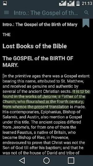 Lost Books of the Bible (Forgotten Bible Books) Screenshot 3
