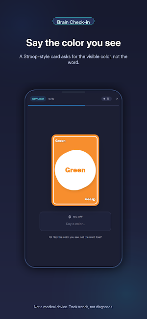 Brain Card Color Game Screenshot 2