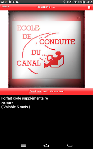 Ecole de Conduite du Canal Screenshot 2