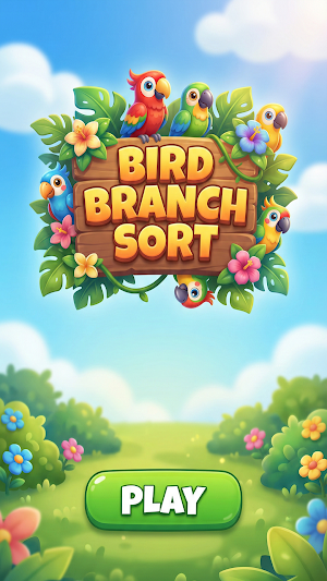 Bird Branch Sort: Color Puzzle Screenshot 1