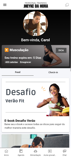 JK personal training Screenshot 1