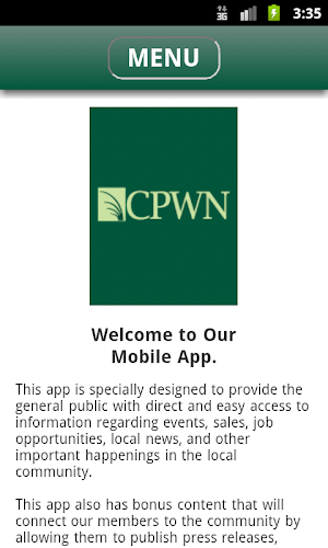 Chesapeake Women's Network Screenshot 0