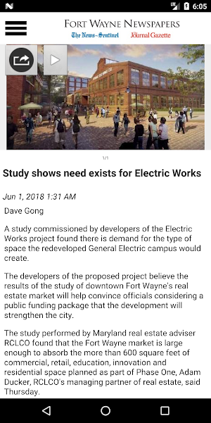 Journal Gazette, Fort Wayne Screenshot 3