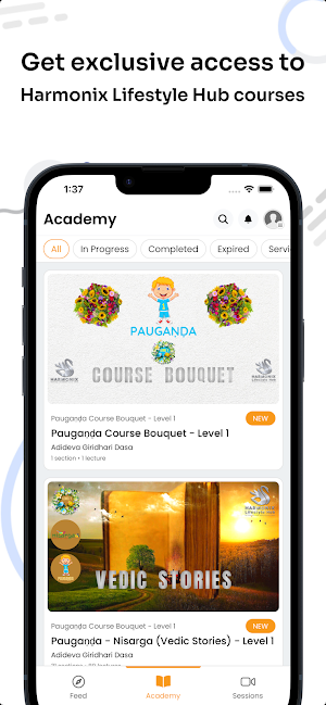 Harmonix Lifestyle Hub Screenshot 2