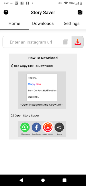 InstaSaver - Without Login Screenshot 1
