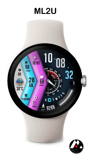 ML2U 283 Watch Face Screenshot 3
