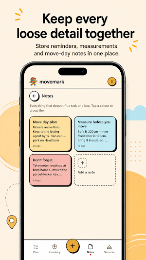 Movemark: Moving Planner Screenshot 2