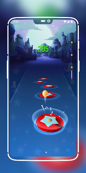 Tiles Hop: Scary cartoon cat Screenshot 2