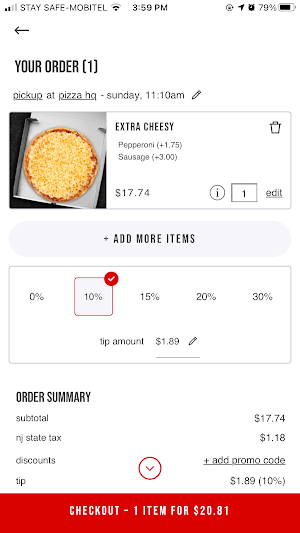 PizzaHQ Screenshot 3
