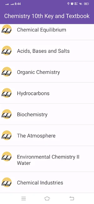 Chemistry 10th Key Textbook Screenshot 3