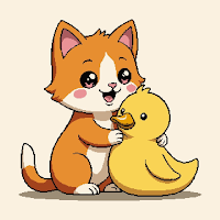 Kitty Eating