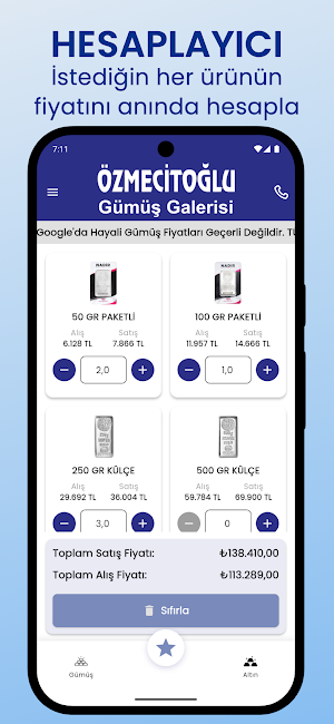 Özmecitoğlu Gümüş Screenshot 3