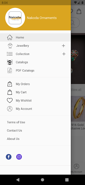 Nakoda Ornaments - Men’s CZ Gold Jewelry Store App Screenshot 2