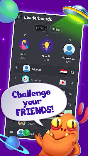 Planet Quest: Play 5 Categories Multiplayer Screenshot 1