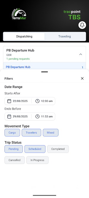 Transport Booking Screenshot 0