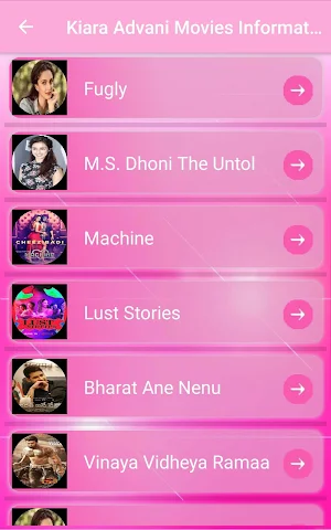 Kiara Advani - Movies,Wallpapers,Puzzle,Quiz Screenshot 1