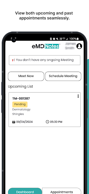 eMDNotes Screenshot 1