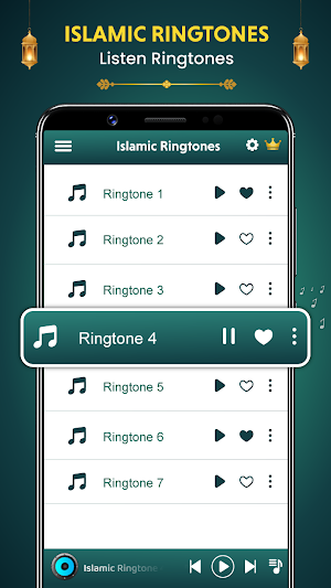 Islamic Ringtones: Arabic Naat Screenshot 2