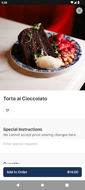 Catezza Italian Kitchen Screenshot 3