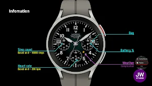 JW101 jwstudio watchface Screenshot 1