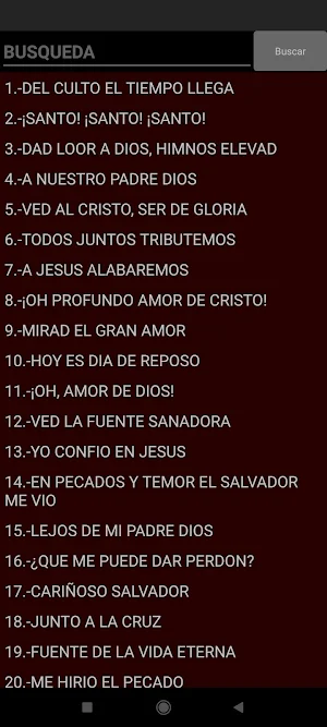 Himnos Coros Cris. Evangélico Screenshot 3
