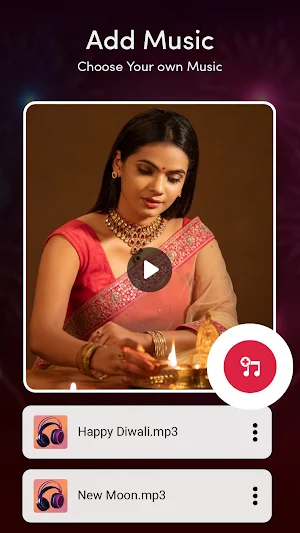 Diwali Video Maker - Editor Screenshot 1