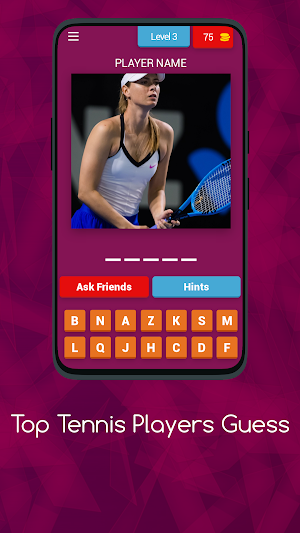 TOP TENNIS PLAYERS GUESS Screenshot 3