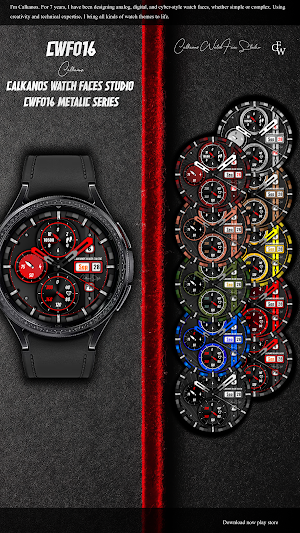 CWF016 Raptor X Watch Face Screenshot 3