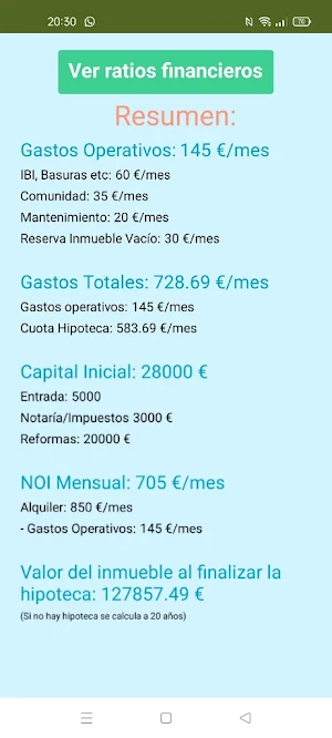 Rentabilidad Inmobiliaria Screenshot 2