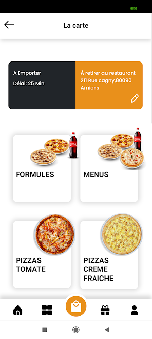 Andiamo pizza Amiens Screenshot 1